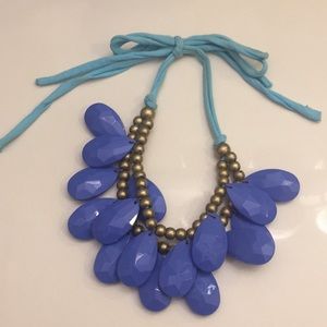J Crew Periwinkle Statement Necklace